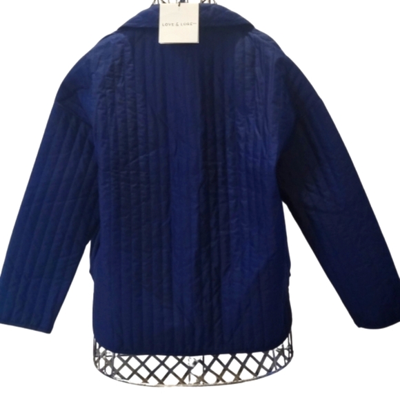 Indigo's Love & Lore size XS Jacket in navy blue. - Picture 4 of 8